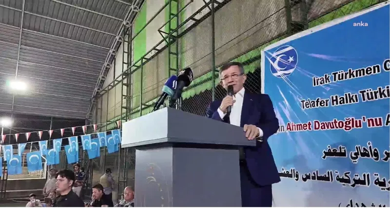 Davutoğlu'ndan Kritik Türkmenistan Mesajı: Bir Olan Diri Olur!