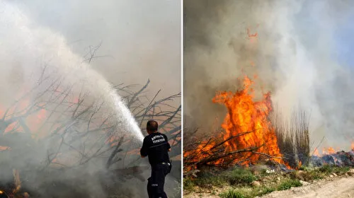 Antalya'da yangın paniği: 1,5 saatlik müdahale sonunda kontrol altına alındı