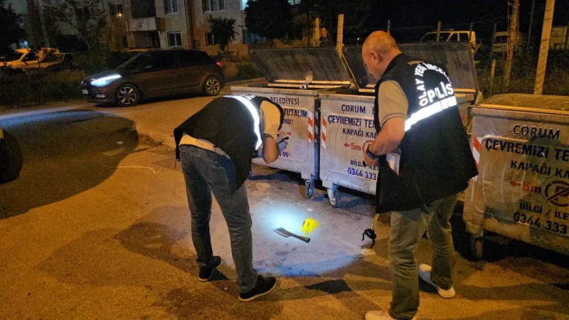 Çorum'da komşuların kavgasında 3 kişi bıçakla yaralandı