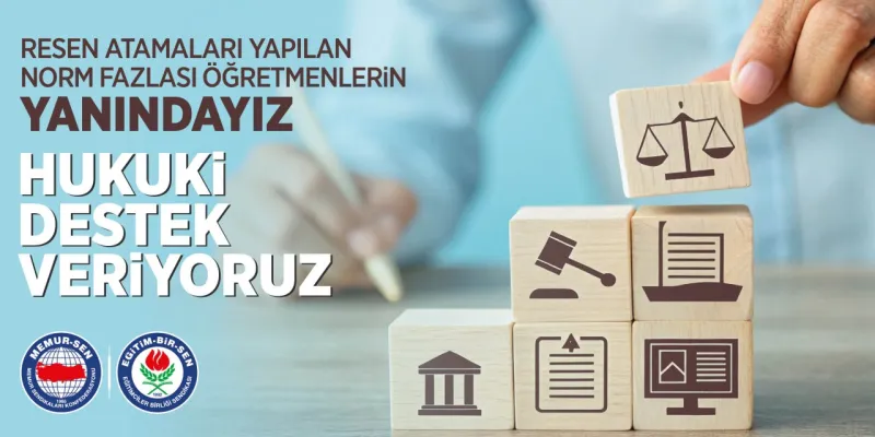 Öğretmenlere Müjde! Resen Atamalara Eğitim Bir Sen'den Hukuki Destek