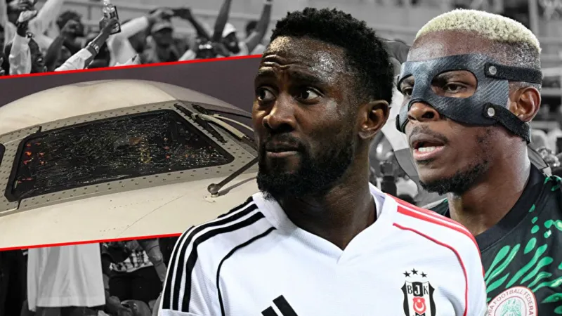 Osimhen ve Ndidi Ölümden Döndü! Uçakta Korkunç Anlar