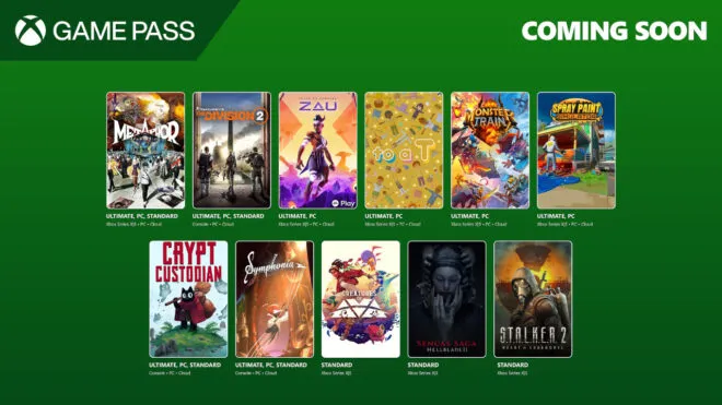 Game Pass kütüphanesine eklenecek yeni oyunlar açıklandı [21 Mayıs 2025]