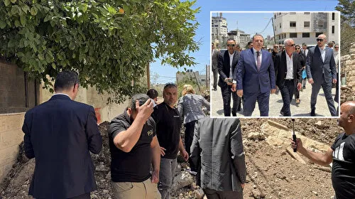 İsrail ordusu Cenin'i ziyaret eden 35 diplomata ateş açtı: Heyette Türkler de vardı