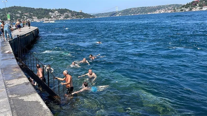 İstanbul'da deniz suyu sıcaklıkları