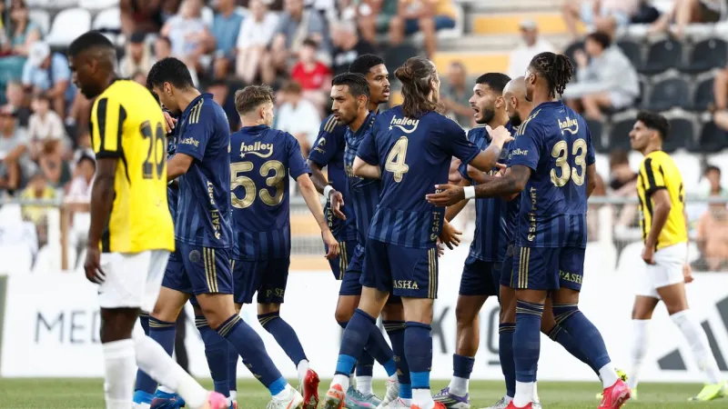 Fenerbahçe'den Al-Ittihad'a Gol Yağmuru! Duran Şov!