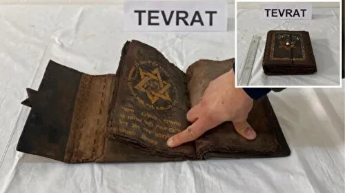 Kırşehir'de 7 asırlık el yazması Tevrat ele geçirildi