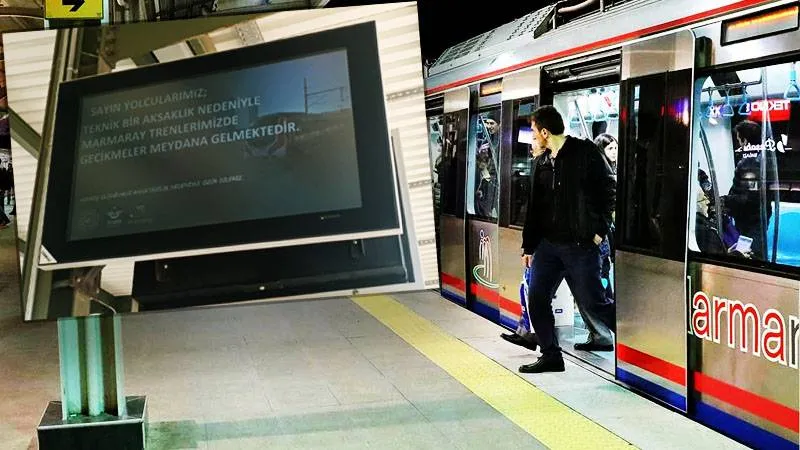 Marmaray'da Büyük Arıza! Seferler Neden Durdu?