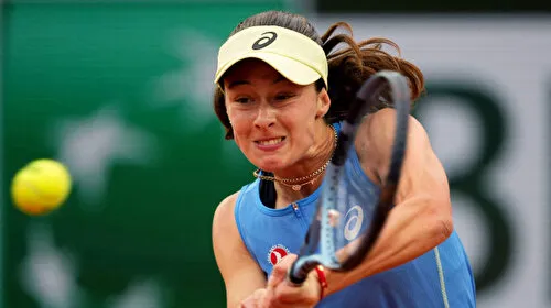 Milli tenisçi Zeynep Sönmez Fransa Açık'a ilk turda veda etti