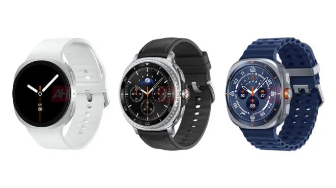 Samsung Galaxy Watch 8 ailesi için yeni görseller paylaşıldı