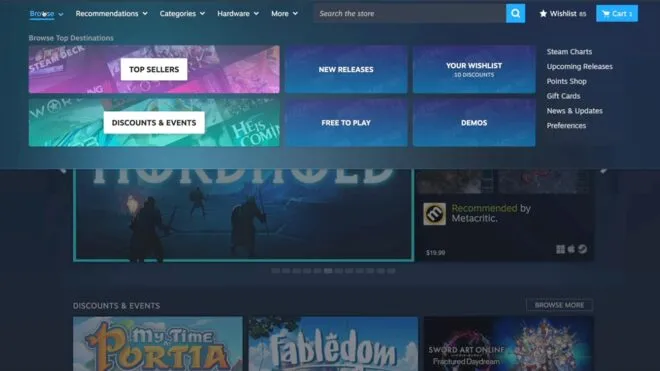 Steam'den Bomba Yenilik! Mağaza Menüsü Artık Yepyeni