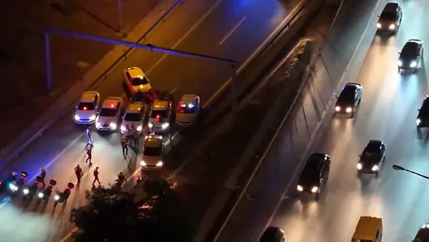 Trafik güvenliğini tehlikeye düşüren 17 motosikletli yakalandı