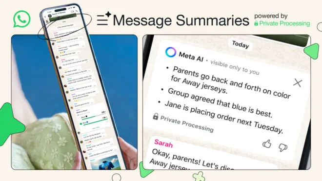 WhatsApp, yapay zeka destekli mesaj özetleri sunmaya başladı